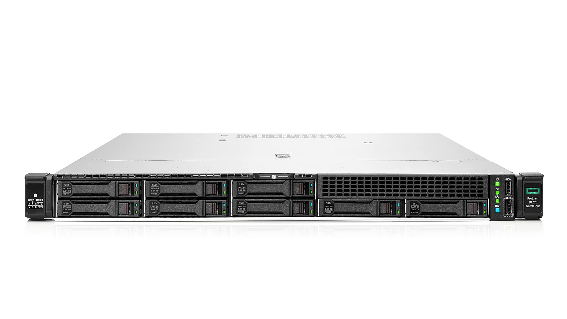 HPE ProLiant DL325 Gen10 Plus 8SFF EPYC 7402 24-Core / 256GB (4x64GB) DDR4 / SR100i / BCM5719 / 2x2200W