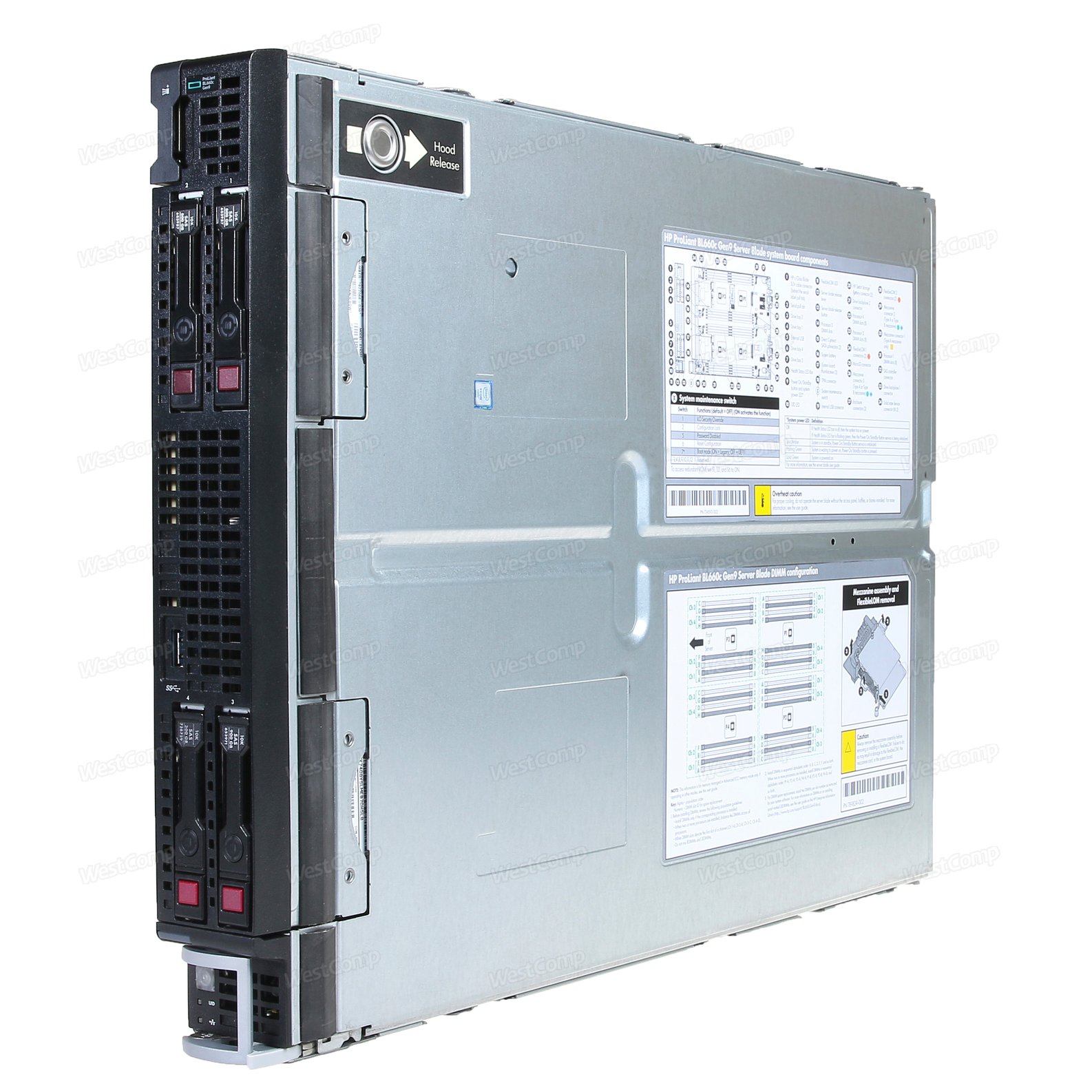 HP Proliant BL660с Gen9 4xXeon E5-4650v3 12-core / 512Gb (16x32) DDR4-2400 / P246br / 1Gb FBWC