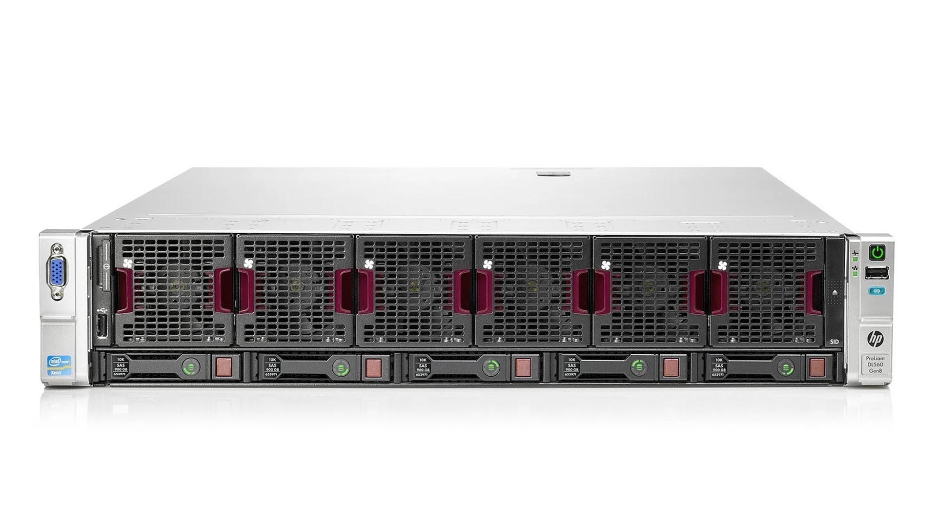 HPE Proliant DL560 Gen8 5SFF 4xE5-4657Lv2 12-Core / 256GB (8х32Gb) DDR3-1866 / P420 / 2GB / 366FLR / 2x1200W
